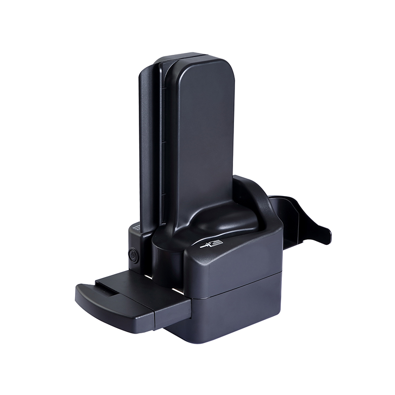 How to achieve a balance between lightness and high strength when cheque reader housing is made of plastic?